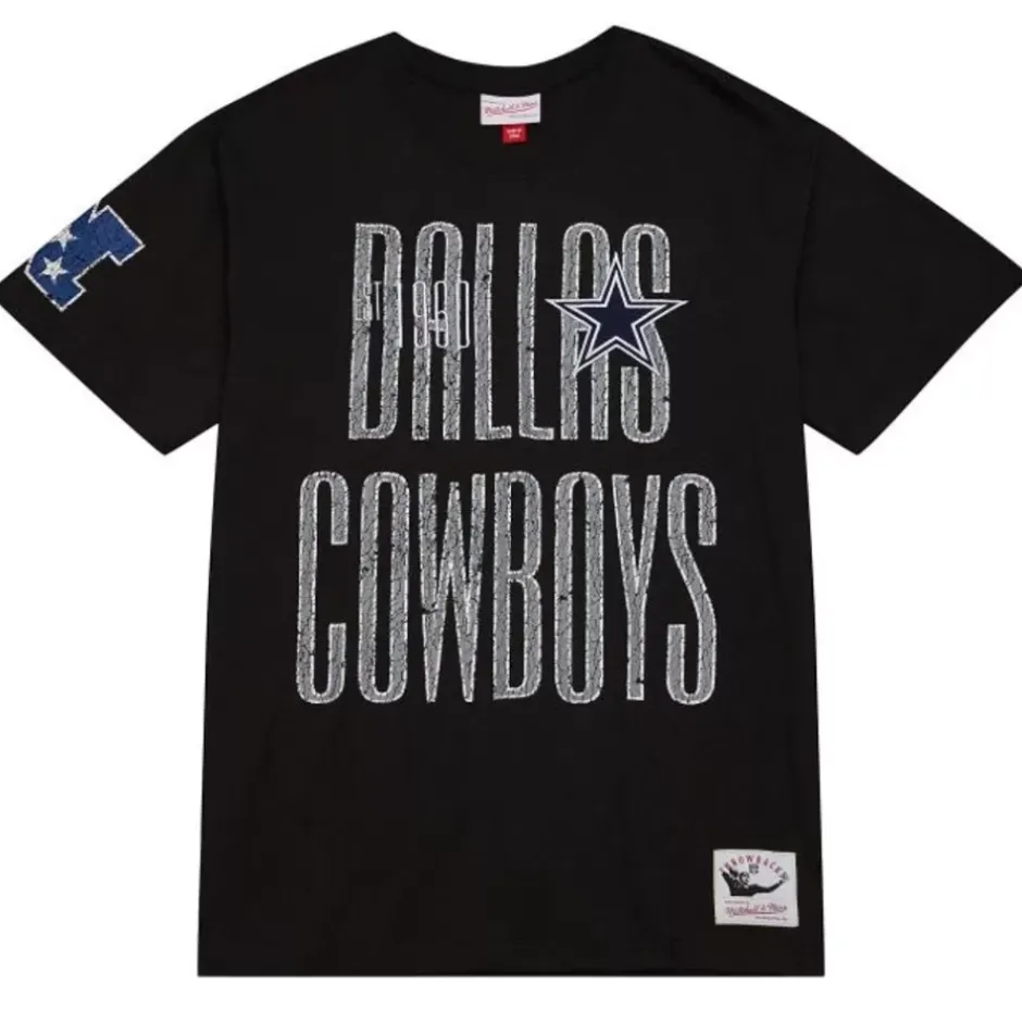 Men Mitchell & Ness T-Shirts & Tops-Team Og 2.0 Ss Tee Dallas Cowboys