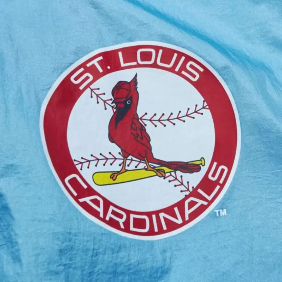 Men Mitchell & Ness Jackets & Outerwear-Team Og Anorak Windbreaker St. Louis Cardinals