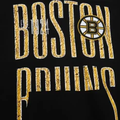 Men Mitchell & Ness Hoodies & Sweatshirts-Team Og Fleece 2.0 Boston Bruins