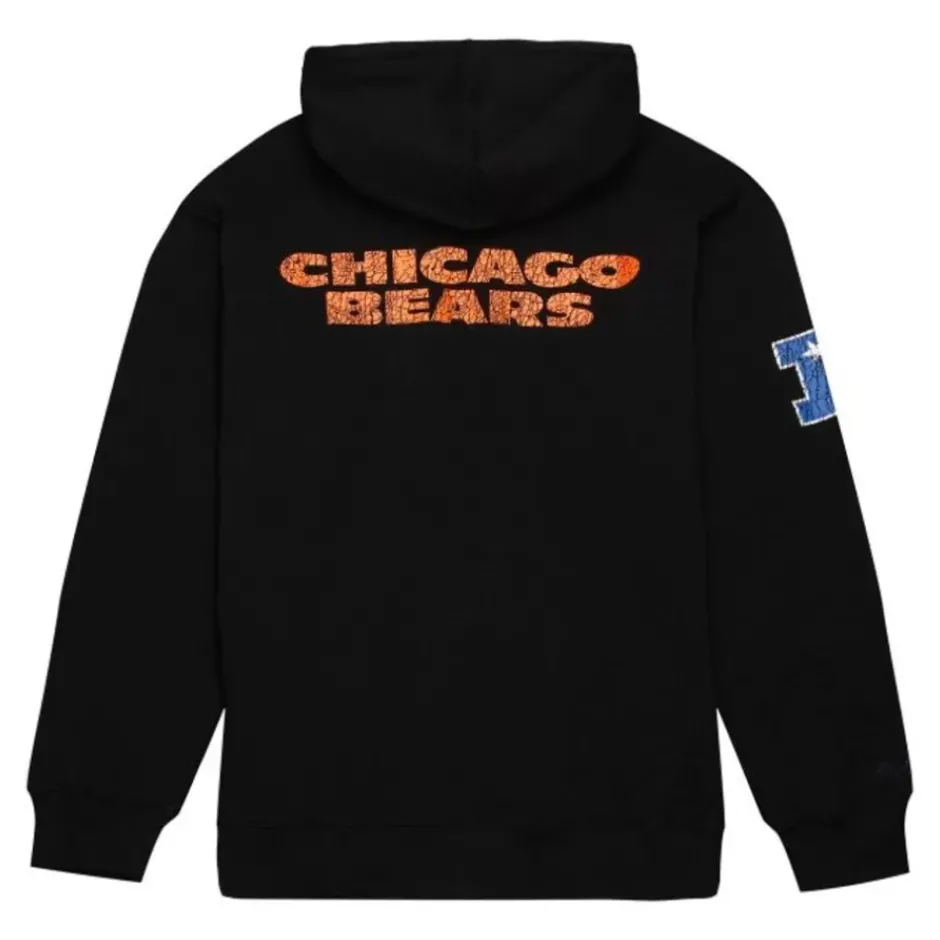 Men Mitchell & Ness Hoodies & Sweatshirts-Team Og Fleece 2.0 Chicago Bears