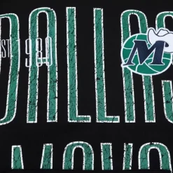 Men Mitchell & Ness Hoodies & Sweatshirts-Team Og Fleece 2.0 Dallas Mavericks