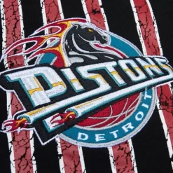 Men Mitchell & Ness Hoodies & Sweatshirts-Team Og Fleece 2.0 Detroit Pistons