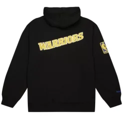 Men Mitchell & Ness Hoodies & Sweatshirts-Team Og Fleece 2.0 Golden State Warriors