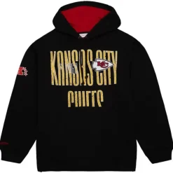 Men Mitchell & Ness Hoodies & Sweatshirts-Team Og Fleece 2.0 Kansas City Chiefs