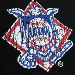 Men Mitchell & Ness Hoodies & Sweatshirts-Team Og Fleece 2.0 Los Angeles Dodgers