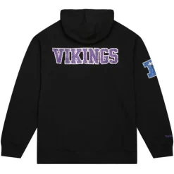 Men Mitchell & Ness Hoodies & Sweatshirts-Team Og Fleece 2.0 Minnesota Vikings