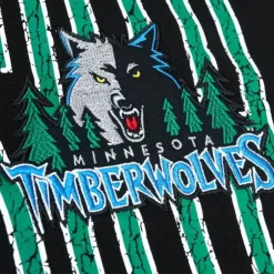 Men Mitchell & Ness Hoodies & Sweatshirts-Team Og Fleece 2.0 Minnesota Timberwolves