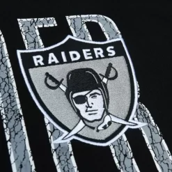 Men Mitchell & Ness Hoodies & Sweatshirts-Team Og Fleece 2.0 Oakland Raiders
