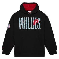 Men Mitchell & Ness Hoodies & Sweatshirts-Team Og Fleece 2.0 Philadelphia Phillies
