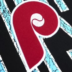 Men Mitchell & Ness Hoodies & Sweatshirts-Team Og Fleece 2.0 Philadelphia Phillies