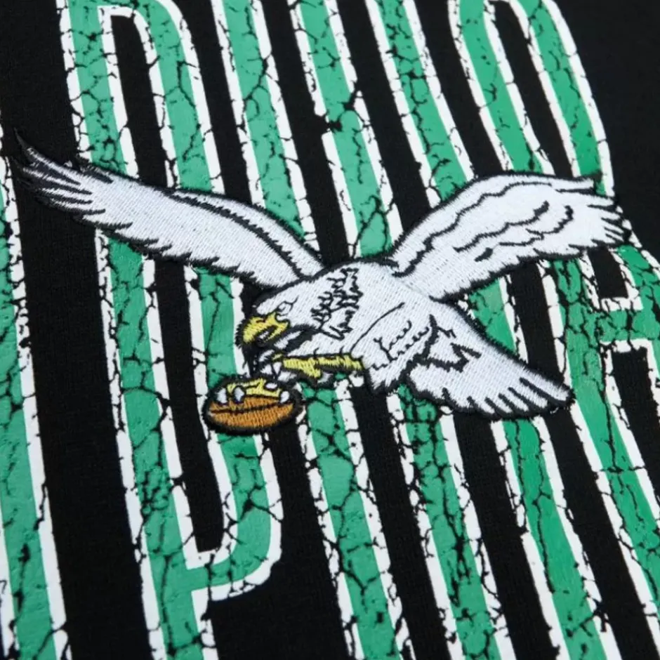 Men Mitchell & Ness Hoodies & Sweatshirts-Team Og Fleece 2.0 Philadelphia Eagles