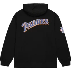 Men Mitchell & Ness Hoodies & Sweatshirts-Team Og Fleece 2.0 San Diego Padres