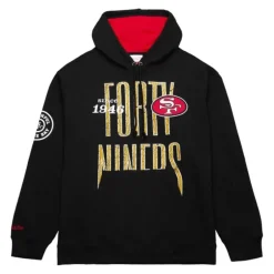 Men Mitchell & Ness Hoodies & Sweatshirts-Team Og Fleece 2.0 San Francisco 49Ers