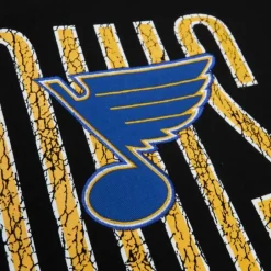 Men Mitchell & Ness Hoodies & Sweatshirts-Team Og Fleece 2.0 St. Louis Blues