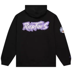 Men Mitchell & Ness Hoodies & Sweatshirts-Team Og Fleece 2.0 Toronto Raptors