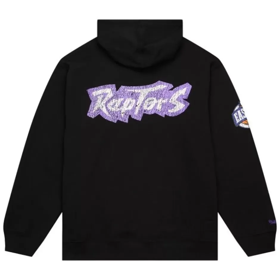 Men Mitchell & Ness Hoodies & Sweatshirts-Team Og Fleece 2.0 Toronto Raptors
