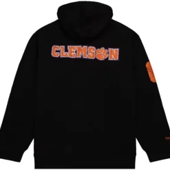 Men Mitchell & Ness Hoodies & Sweatshirts-Team Og Fleece Hoodie Clemson University
