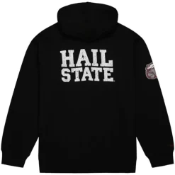 Men Mitchell & Ness Hoodies & Sweatshirts-Team Og Fleece Hoodie Mississippi State University