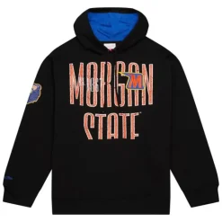 Men Mitchell & Ness Hoodies & Sweatshirts-Team Og Fleece Hoodie Morgan State University