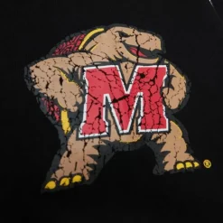 Men Mitchell & Ness Hoodies & Sweatshirts-Team Og Fleece Hoodie University Of Maryland