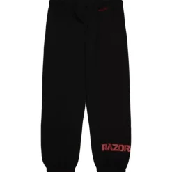 Men Mitchell & Ness Pants-Team Og Fleece Pants University Of Arkansas