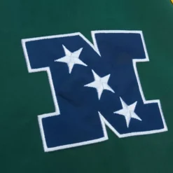 Men Mitchell & Ness Jackets & Outerwear-Team Og Lw Satin Jacket Green Bay Packers