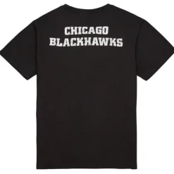 Men Mitchell & Ness T-Shirts & Tops-Team Og Premium Ss Tee Chicago Blackhawks
