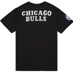 Men Mitchell & Ness T-Shirts & Tops-Team Og Premium Ss Tee Chicago Bulls