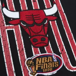 Men Mitchell & Ness T-Shirts & Tops-Team Og Premium Ss Tee Chicago Bulls