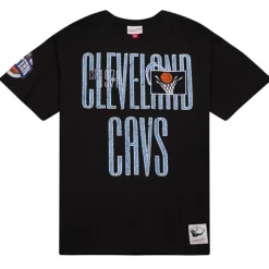 Men Mitchell & Ness T-Shirts & Tops-Team Og Premium Ss Tee Cleveland Cavaliers