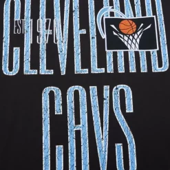 Men Mitchell & Ness T-Shirts & Tops-Team Og Premium Ss Tee Cleveland Cavaliers