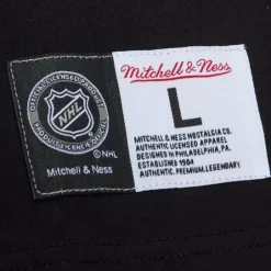 Men Mitchell & Ness T-Shirts & Tops-Team Og Premium Ss Tee Columbus Blue Jackets