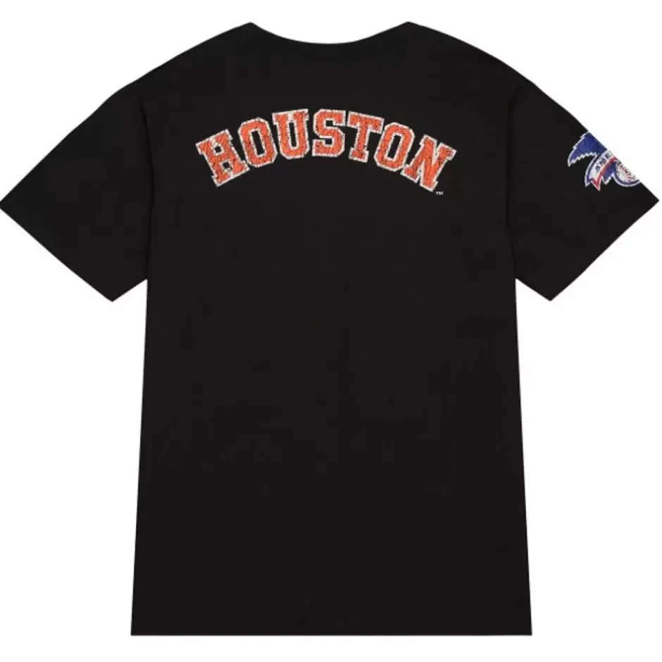 Men Mitchell & Ness T-Shirts & Tops-Team Og Premium Ss Tee Houston Astros