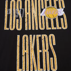 Men Mitchell & Ness T-Shirts & Tops-Team Og Premium Ss Tee Los Angeles Lakers