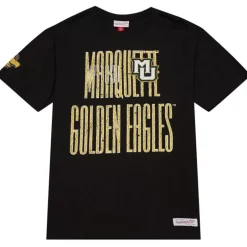Men Mitchell & Ness T-Shirts & Tops-Team Og Premium Ss Tee Marquette University