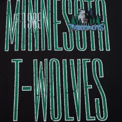 Men Mitchell & Ness T-Shirts & Tops-Team Og Premium Ss Tee Minnesota Timberwolves