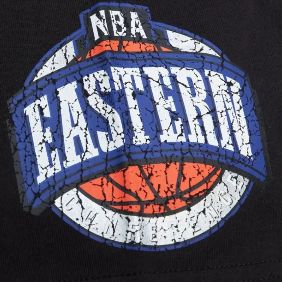 Men Mitchell & Ness T-Shirts & Tops-Team Og Premium Ss Tee Miami Heat