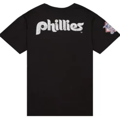 Men Mitchell & Ness T-Shirts & Tops-Team Og Premium Ss Tee Philadelphia Phillies