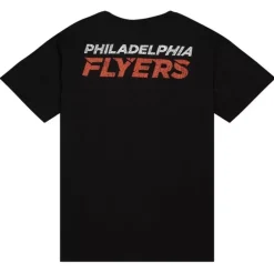 Men Mitchell & Ness T-Shirts & Tops-Team Og Premium Ss Tee Philadelphia Flyers