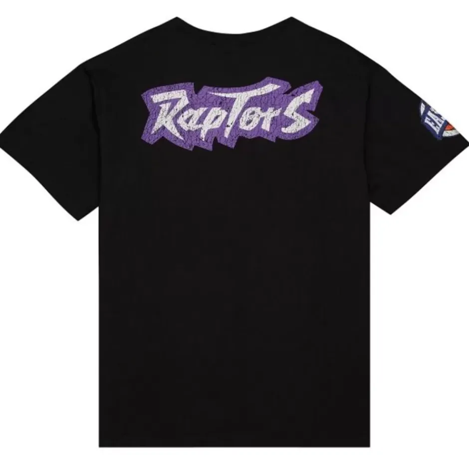Men Mitchell & Ness T-Shirts & Tops-Team Og Premium Ss Tee Toronto Raptors