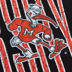 Men Mitchell & Ness T-Shirts & Tops-Team Og Premium Ss Tee University Of Miami