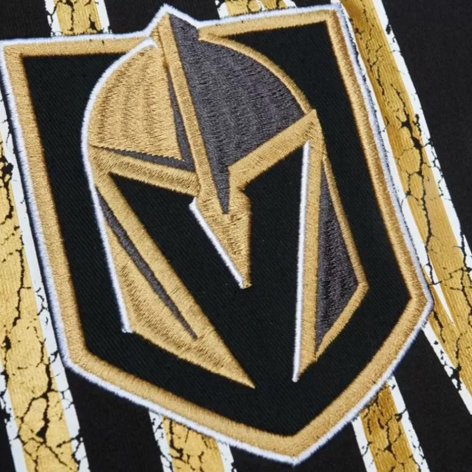 Men Mitchell & Ness T-Shirts & Tops-Team Og Premium Ss Tee Vegas Golden Knights
