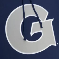 Men Mitchell & Ness Hoodies & Sweatshirts-Team Origins Fleece Hoody Georgetown University