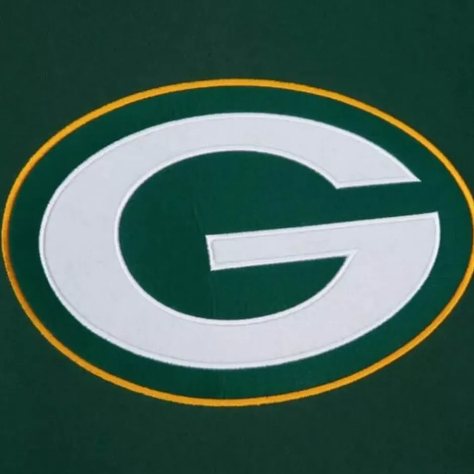 Men Mitchell & Ness Hoodies & Sweatshirts-Team Origins Fleece Hoody Green Bay Packers