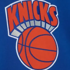 Men Mitchell & Ness Hoodies & Sweatshirts-Team Origins Fleece Hoody New York Knicks