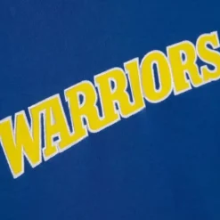 Men Mitchell & Ness Hoodies & Sweatshirts-Team Origins Fleece Hoody Golden State Warriors