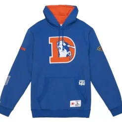 Men Mitchell & Ness Hoodies & Sweatshirts-Team Origins Fleece Hoody Denver Broncos