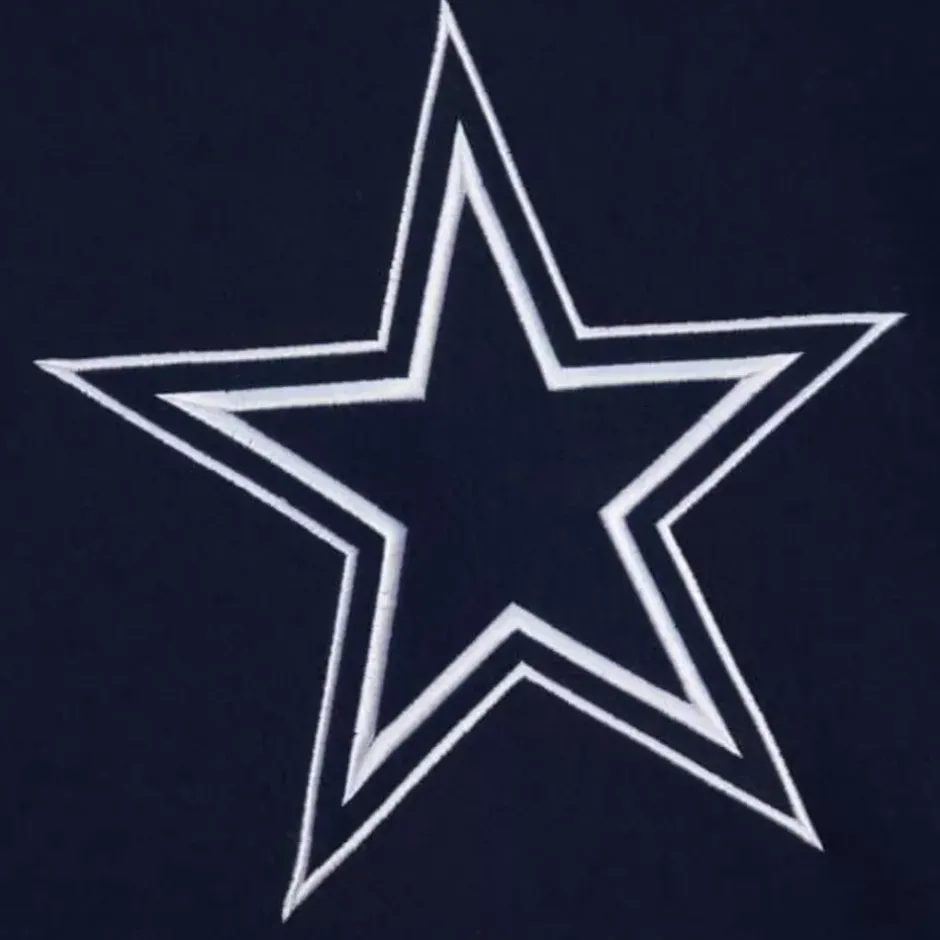 Men Mitchell & Ness Hoodies & Sweatshirts-Team Origins Fleece Hoody Dallas Cowboys