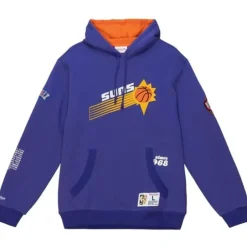 Men Mitchell & Ness Hoodies & Sweatshirts-Team Origins Fleece Hoody Phoenix Suns