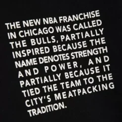 Men Mitchell & Ness Hoodies & Sweatshirts-Team Origins Fleece Hoody Chicago Bulls
